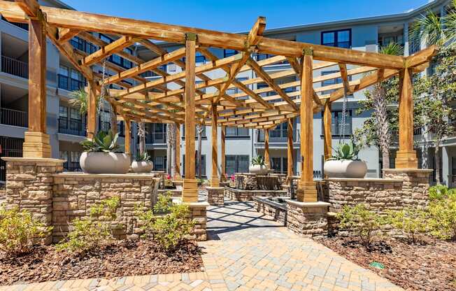 Zen Garden with 4 waterfall fountains