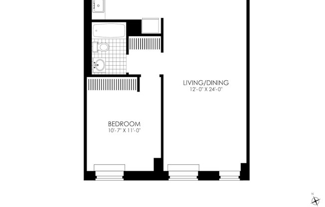 1 bed, 1 bath, $4,177, Unit 214