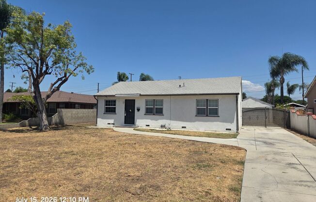 West Covina home with HUGE back yard!