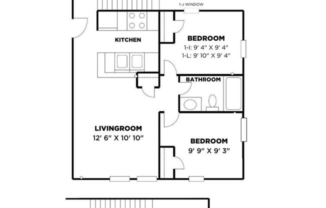 3 beds, 1 bath, $3,250, Unit CV 1-I