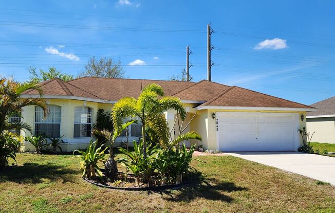 3 BR 2 BA 2 CG rental in western PSL