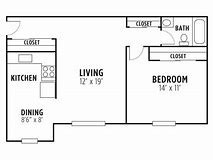 1 bed, 1 bath, $1,000, Unit B303