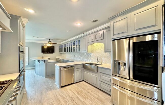 Spacious 4 Bed, 2.5 Bath Home in Gonzales - Expanded Kitchen, Fireplace, & Patio!