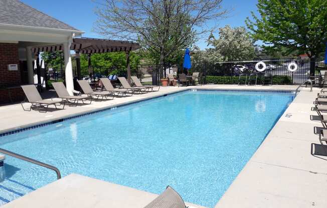 Swimming Pool at Norhardt Apartments in Brookfield, WI