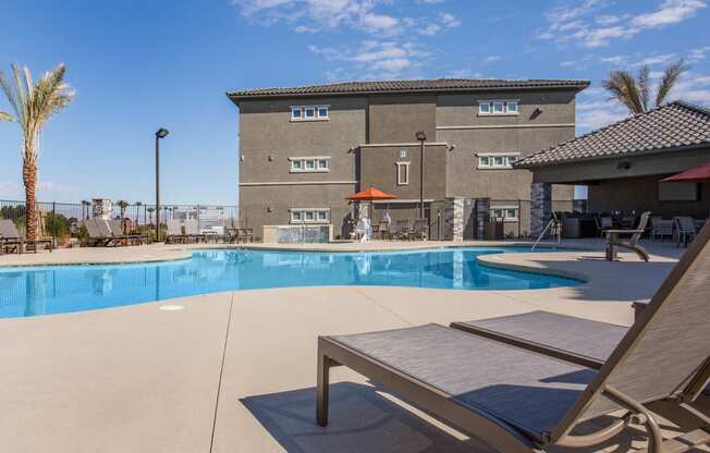 Extensive Resort Inspired Pool Deck at The Passage Apartments by Picerne, Nevada, 89014