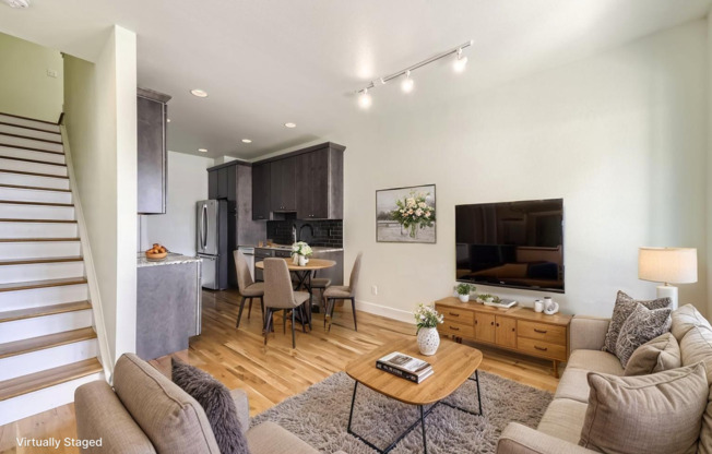 Modern RiNo Townhome | Rooftop Deck + Attached Garage