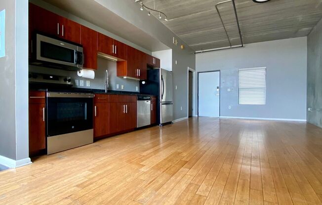 1 Bedroom Industrial Condo in Downtown Charleston