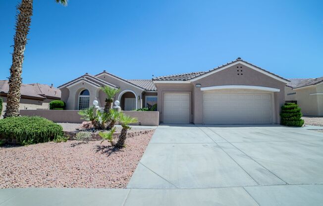 Sun City Anthem!! 55 & Older!! Single Story!! Private Pool!! Strip Views!! 3 bedrooms and 3 car Garage!!
