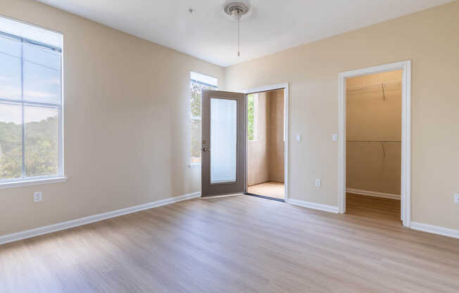 Bedroom with Hard Surface Flooring