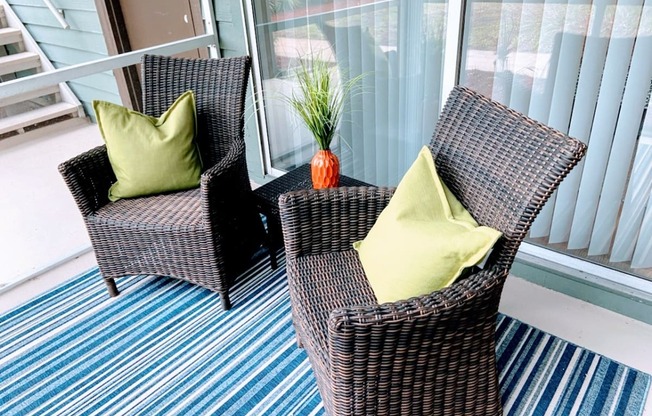 Balcony And Patio at Lake in the Woods, Melbourne, Florida