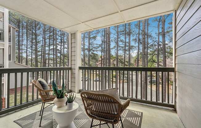 Home Balcony at Gwinnett Pointe Apartments in Norcross, GA 30093