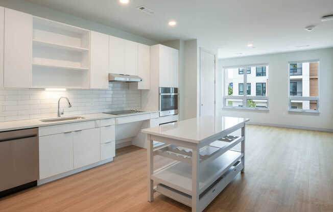 Kitchen with Stainless Steel Appliances