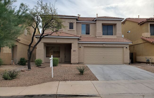 Beautiful five bedroom, 2.5 bath home with a large loft in the San Tan Heights community.