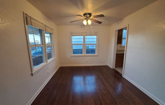 Two bedroom duplex with garage