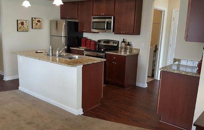 New Granite Countertops at Townhomes at Pleasant Meadows, Lancaster