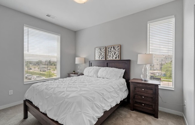 Bedroom with Abundant Natural Light