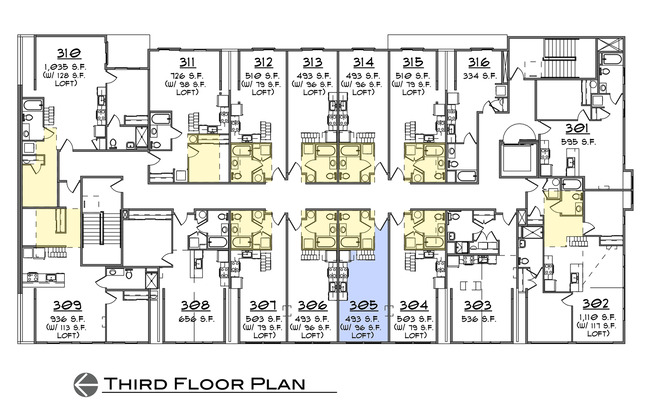 Studio, 1 bath, 408 sqft, $1,495, Unit 305