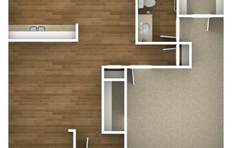 1 bed, 1 bath, 750 sqft, $860