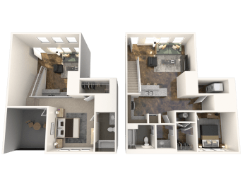 2 beds, 2 baths, 1,173 sqft, $2,779