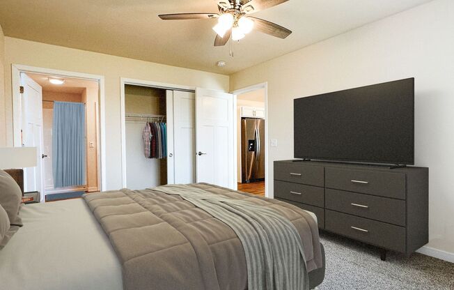 2 beds, 2 baths, 1,110 sqft, $1,800