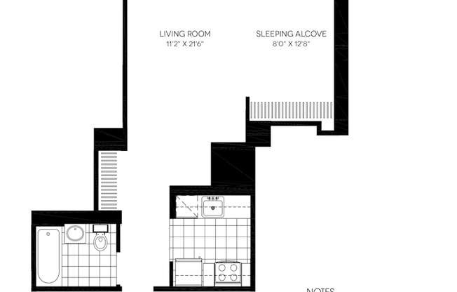 Studio, 1 bath, $3,699, Unit 1921