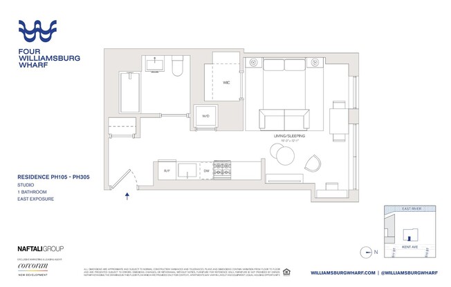 Studio, 1 bath, $4,495, Unit PH305