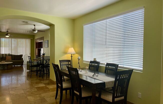 1317 sq ft, 3 bed, 2 bath, fully furnished single story