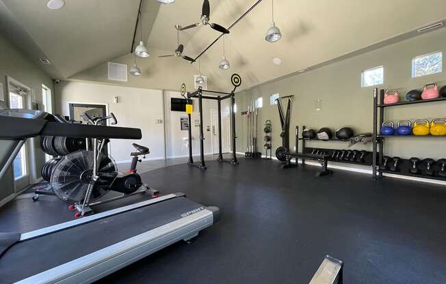 fitness center at Palmetto Place, Fort Mill South Carolina