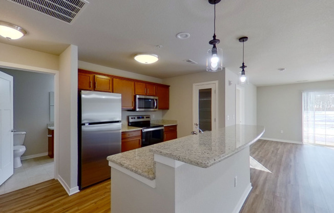 1 bed, 1 bath, 1,021 sqft, $1,465, Unit 5