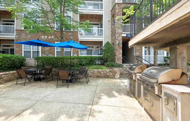 Photo of grilling area