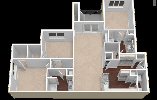 3 beds, 2 baths, 1,520 sqft, $2,987