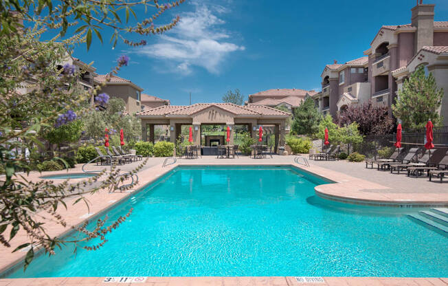 Blue Cool Swimming Pool at Broadstone Towne Center, Albuquerque, NM