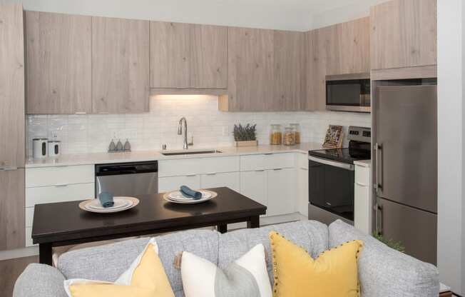 UPII foley alcove floor plan - kitchen