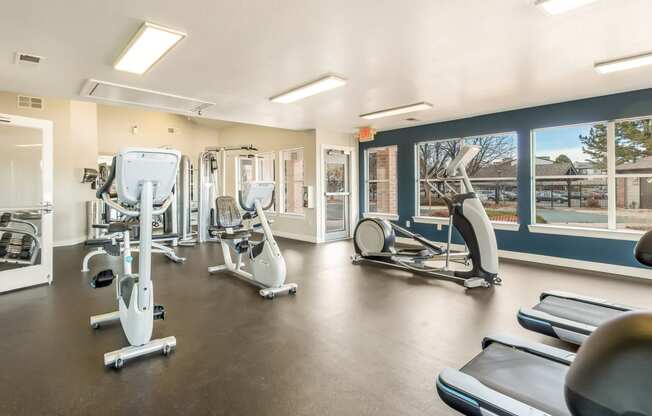 Fitness Center at Greensview Apartments in Aurora, Colorado, CO
