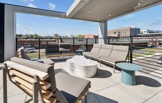 Rooftop Deck at The Box, Richmond, VA, 23224