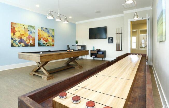 Game Room at Stallings Mill Apartments, North Carolina