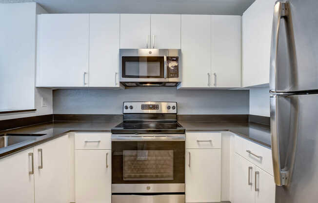 Kitchen with Stainless Steel Appliances