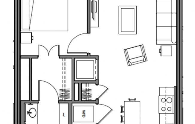 1 bed, 1 bath, 674 sqft, $1,675, Unit 230