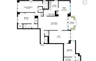 3 beds, 3.5 baths, 2,700 sqft, $18,500, Unit 20LA
