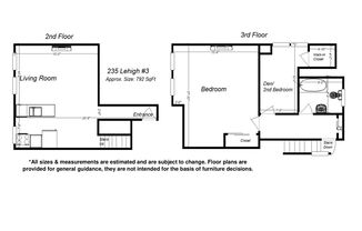 2 beds, 1 bath, 792 sqft, $1,799, Unit 235 Lehigh Ave. #3