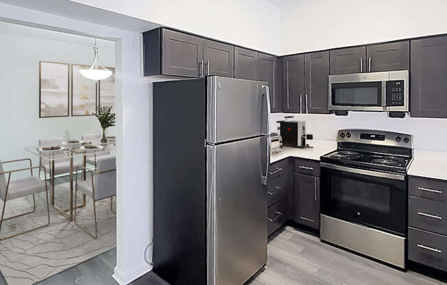 Cascades Suites Modern Renovated Kitchen View 1
