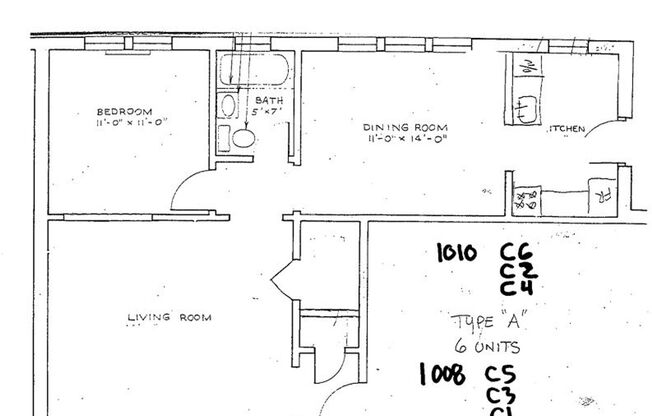 1 bed, 1 bath, $1,495, Unit 10 C6 WD