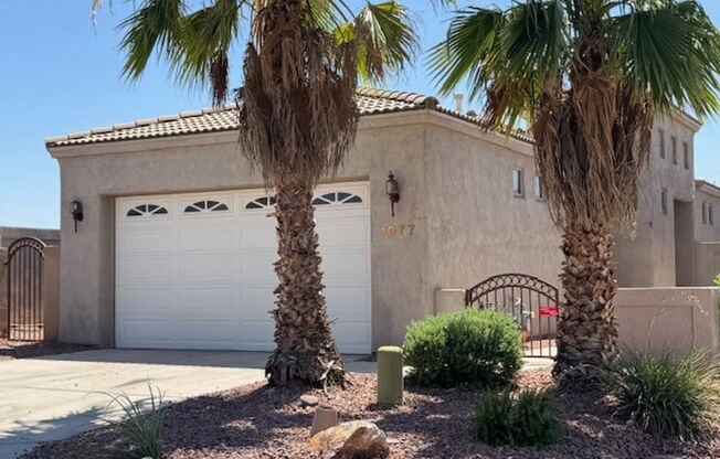 2BR Patio Home with 2 BONUS ROOMS, fenced yard, Garage,Desert Foothills-Bullhead Parkway
