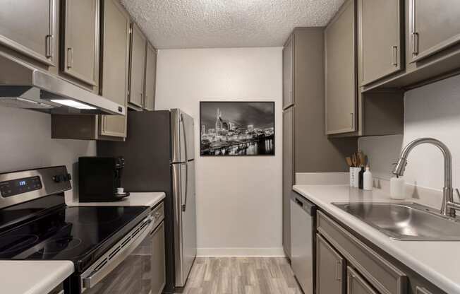 Modern Kitchen at The Annaline, Nashville, 37217