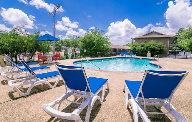 Pool with sundeck at Arbor Pointe at Hillcrest, Little Rock, AR