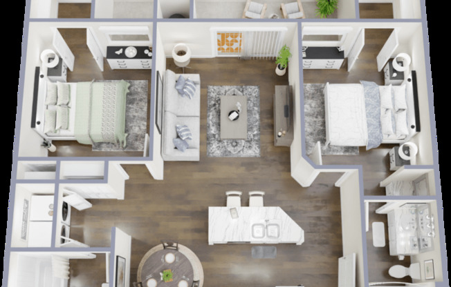 2 beds, 2 baths, 920 sqft, $3,041