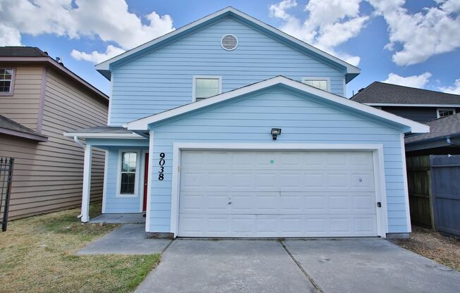 Just Renovated!  3 bed / 2.5 bath home in Harris County. Move-in ready!