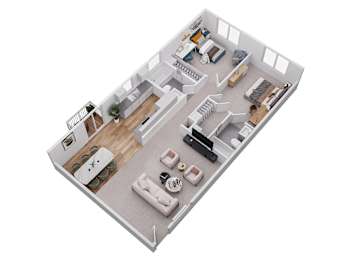 2 beds, 2 baths, 905 sqft, $2,399