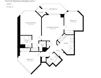 3 beds, 2 baths, 1,107 sqft, $3,692