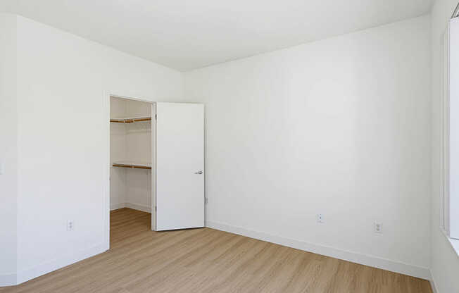 Bedroom with Hard Surface Flooring
